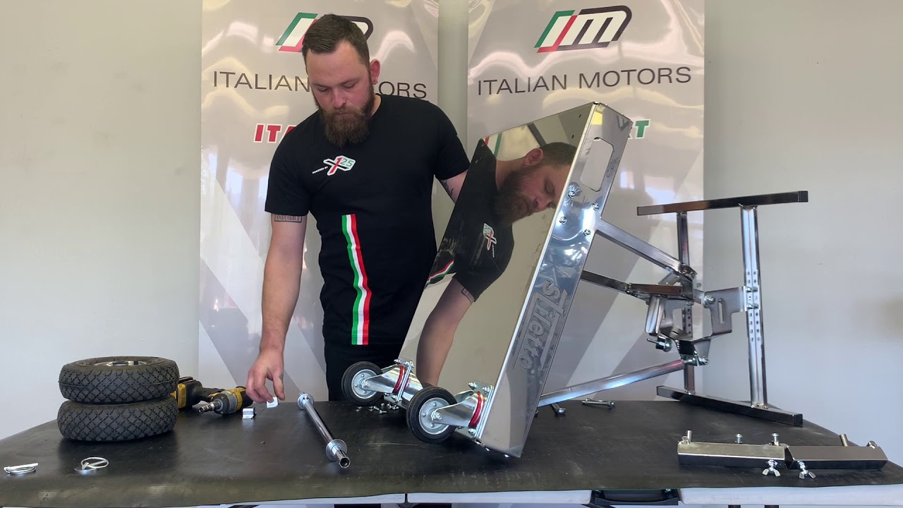 Stiletto One Man Kart Stand Assembly