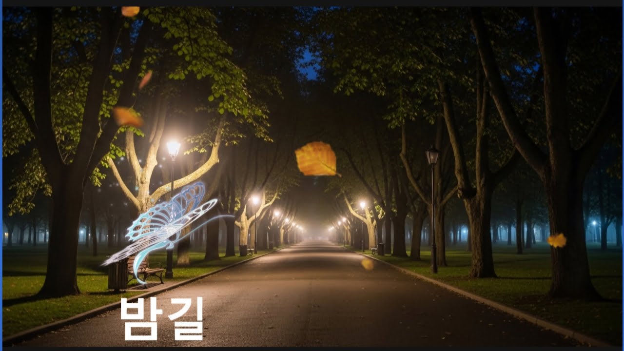 🌙🚶[ 밤길] &ndash; 혼자 걷는 발걸음 | 쑤니