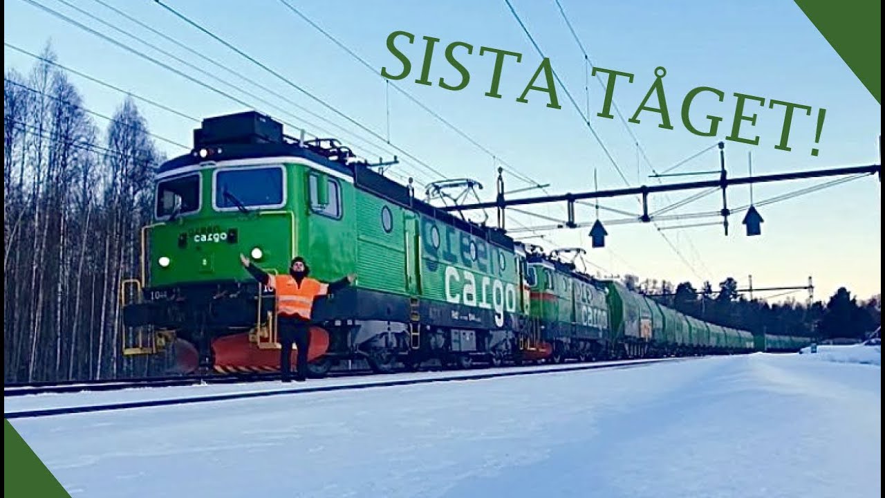 Mitt sista godståg!