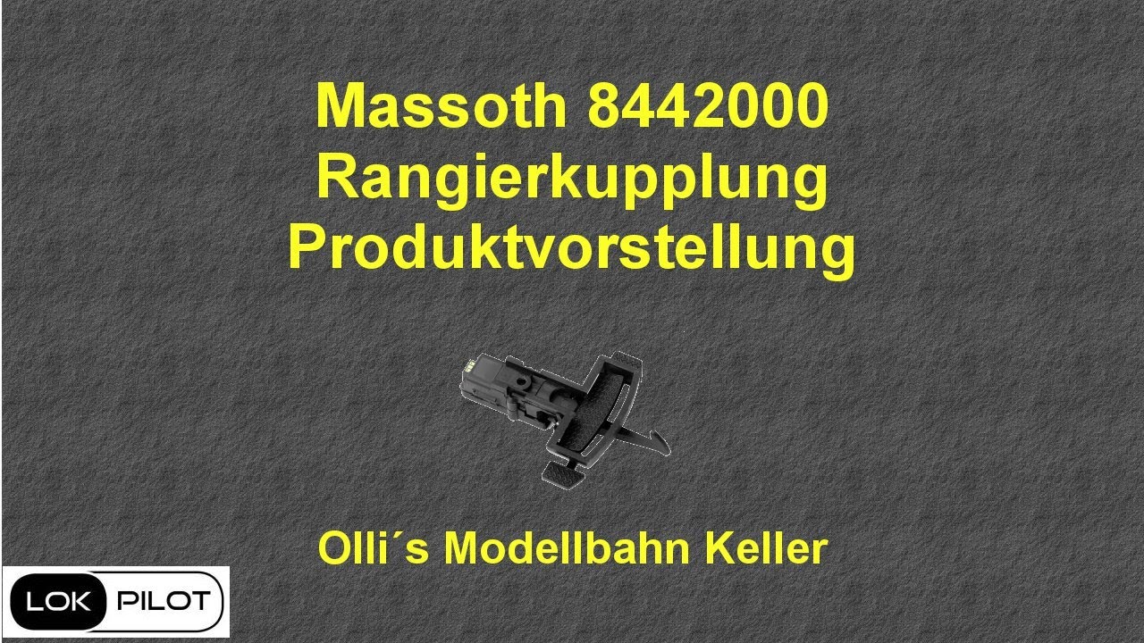 Massoth 8442000 Rangierkupplung 2021  Produktvorstellung