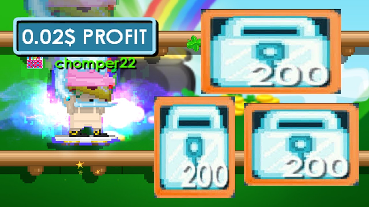 ACTUAL easiest profit methods in growtopia