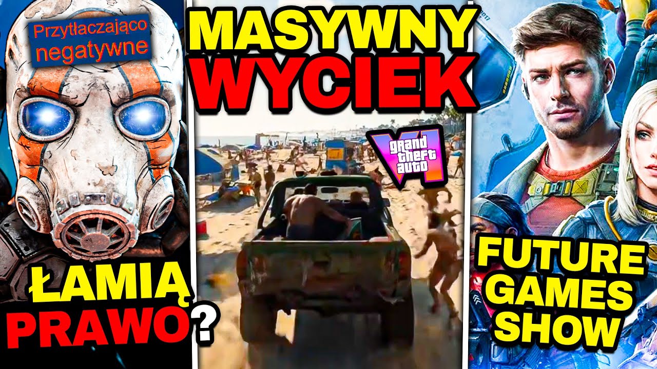Duży WYCIEK GTA 6? (MAPA, POSTACIE, GAMEPLAY)  &mdash; Borderlands SZPIEGUJE GRACZY? &mdash; GRA The Expanse