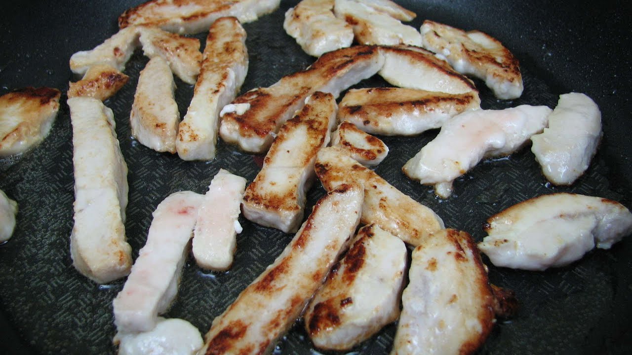 Chicken Stripes with sweet & sour Sauce