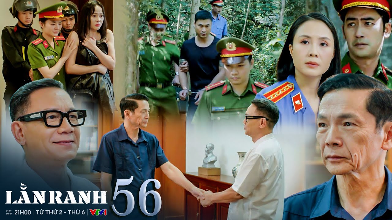 LẰN RANH tập 56 | Ông Sách đơ mặt khi gặp ông Thuỷ, Trinh vẫn quanh co nhưng đàn em đã khai ra hết