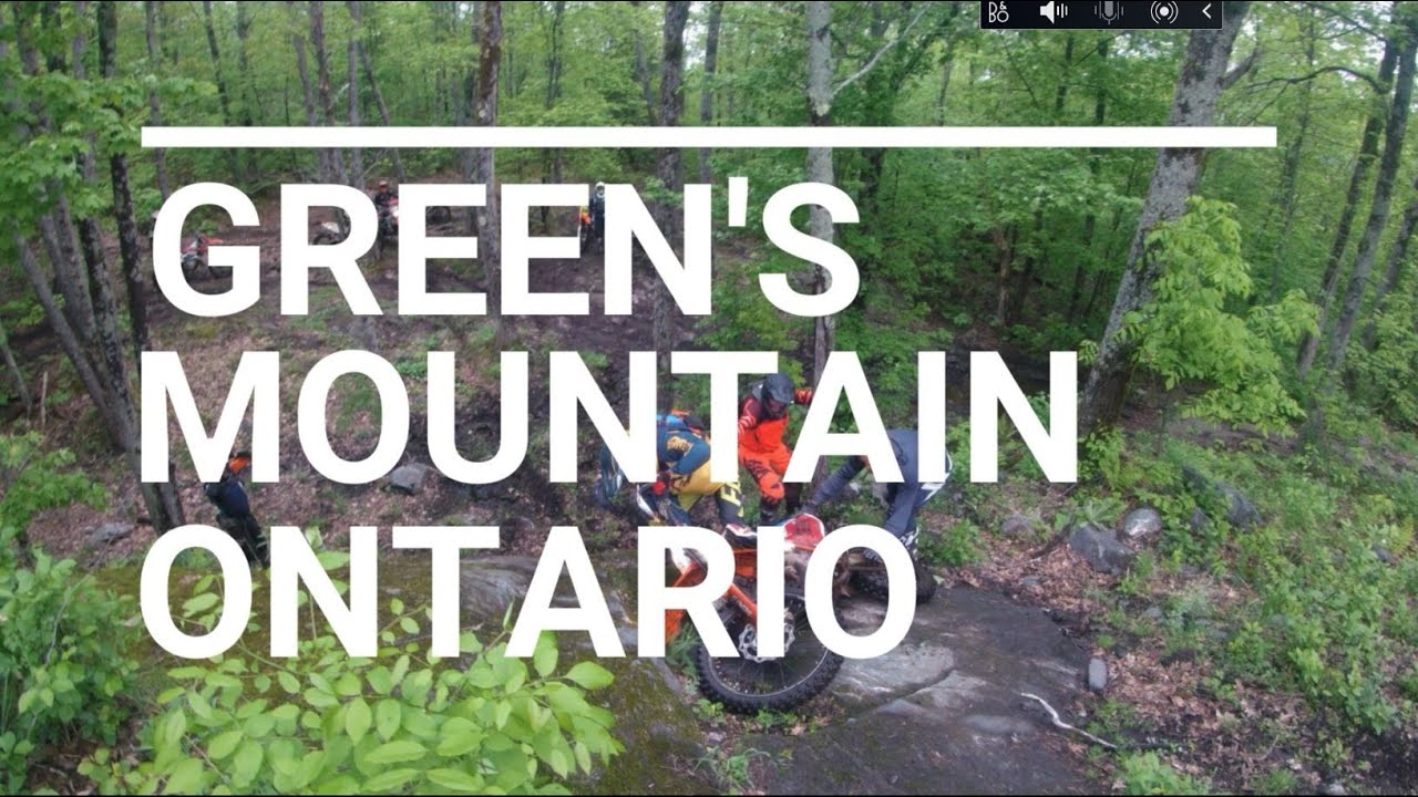 Ontario Enduro Rides - Gooderham's Green Mountain