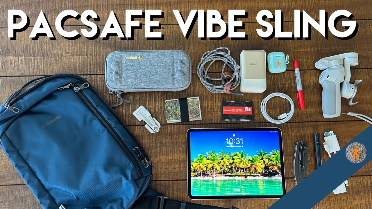 pacsafe Vibe 325 Crossbody Sling Bag Review and Full Walkthrough