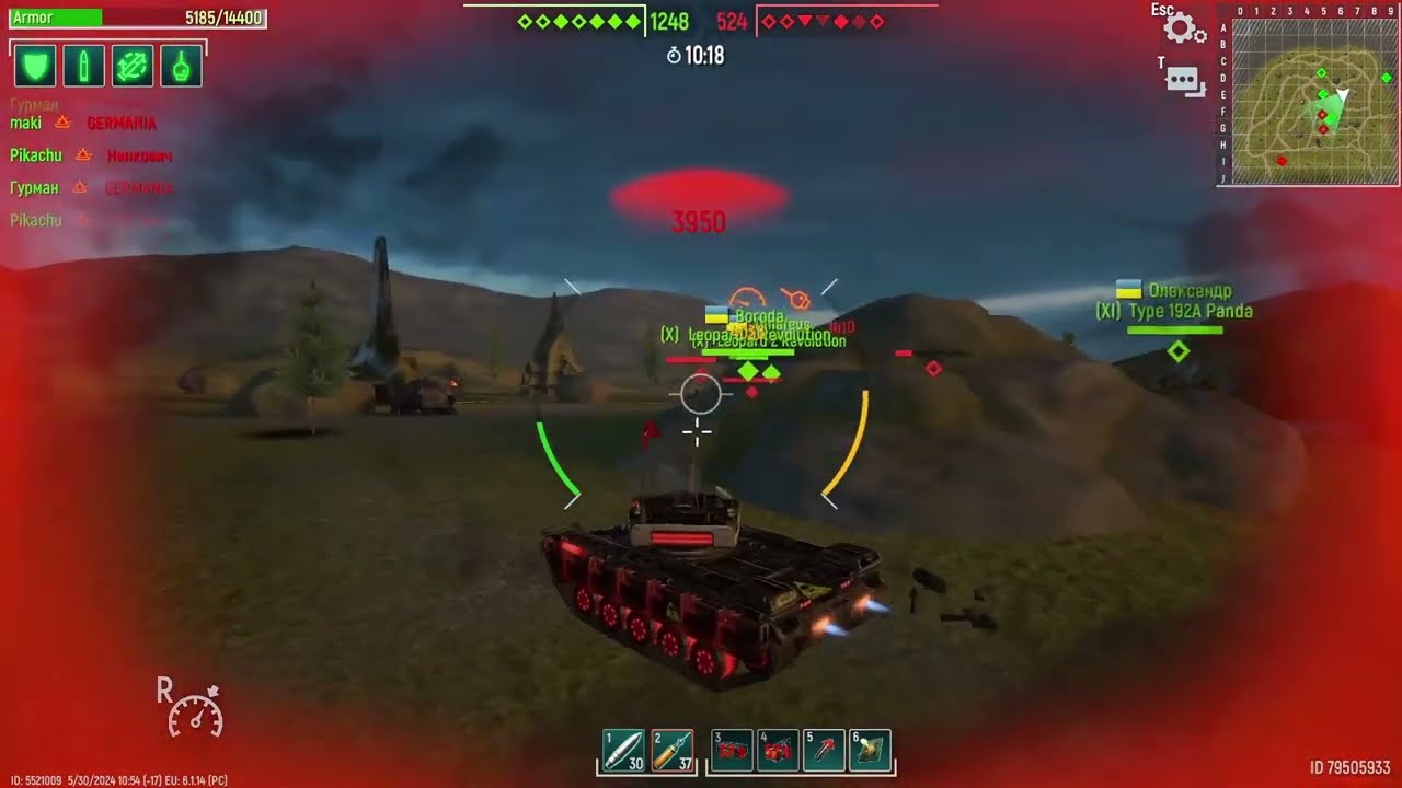 Tank Force: Fierce battle on Broken Wing