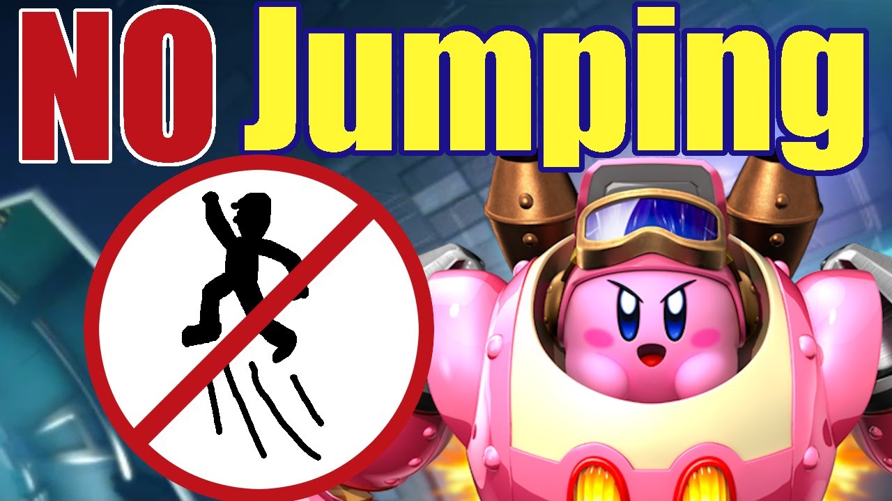 Можно ли победить робота Kirby Planet, не прыгая? — No Jump Challenge