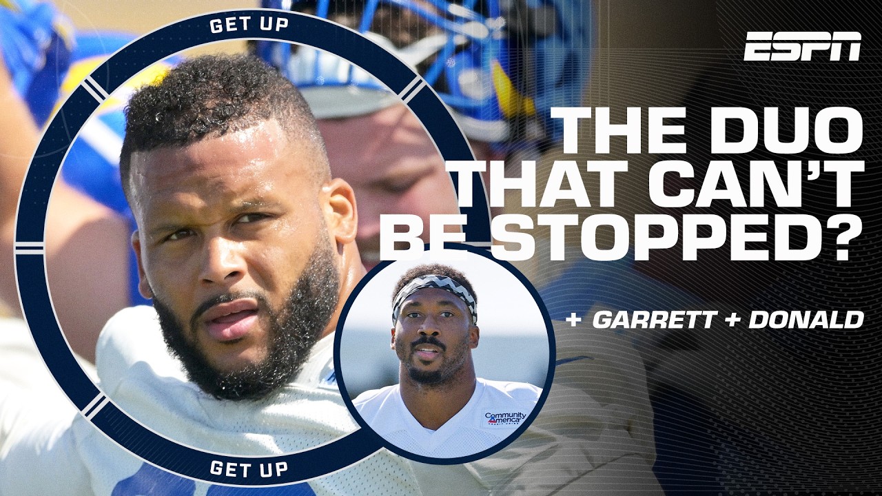 If Aaron Donald returns, would it be Super Bowl or BUST for the Rams?! 😬 | Get Up