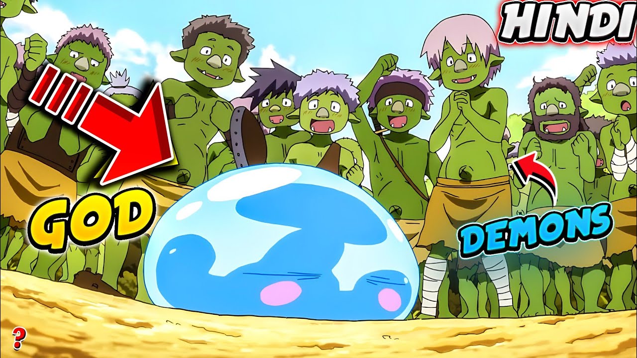 Boy Reincarnated As A Level 1 Slime But He Immediately Likes It Explained in hindi