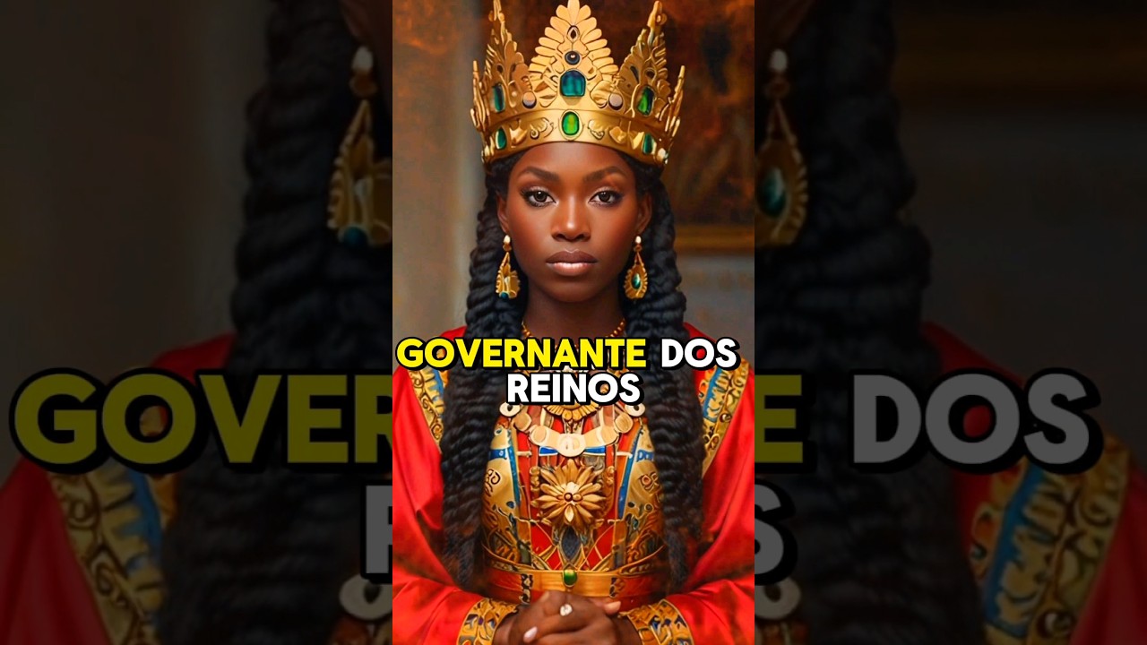 Rainha Nzinga Mbande, governante dos reinos de Ndongo e Matamba em Angola.