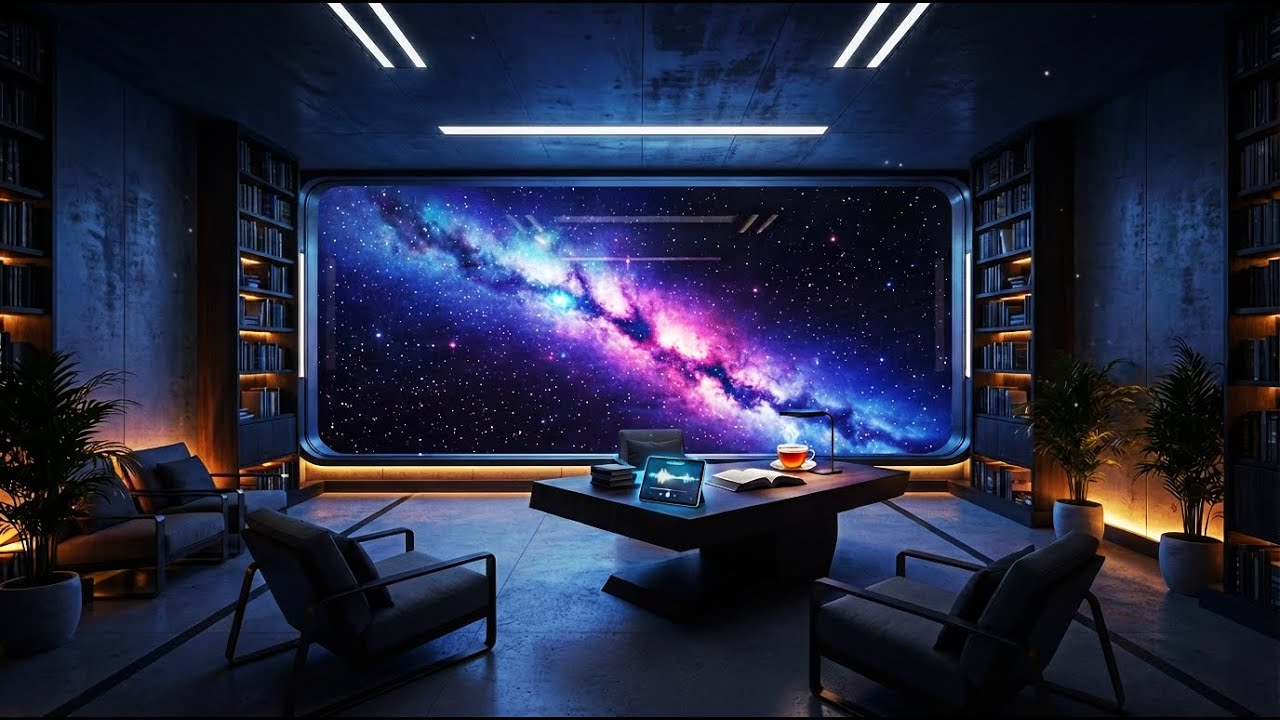 Deep Focus: Space Ambience (No Distractions) 🚀 4K