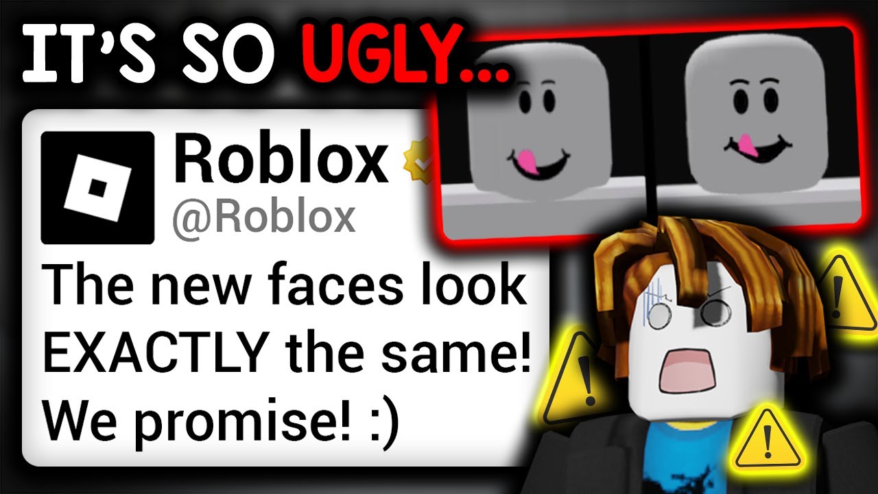 Roblox is Scamming Everyone... (Classic Faces)