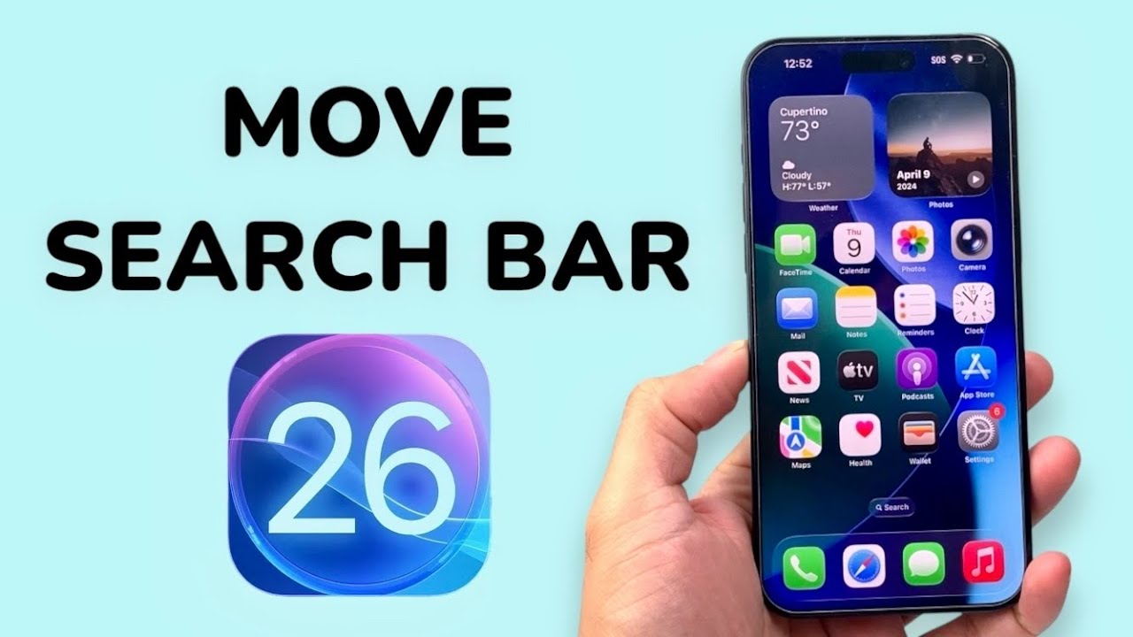 How To Move Search Bar To Top On iPhone (iOS 26)
