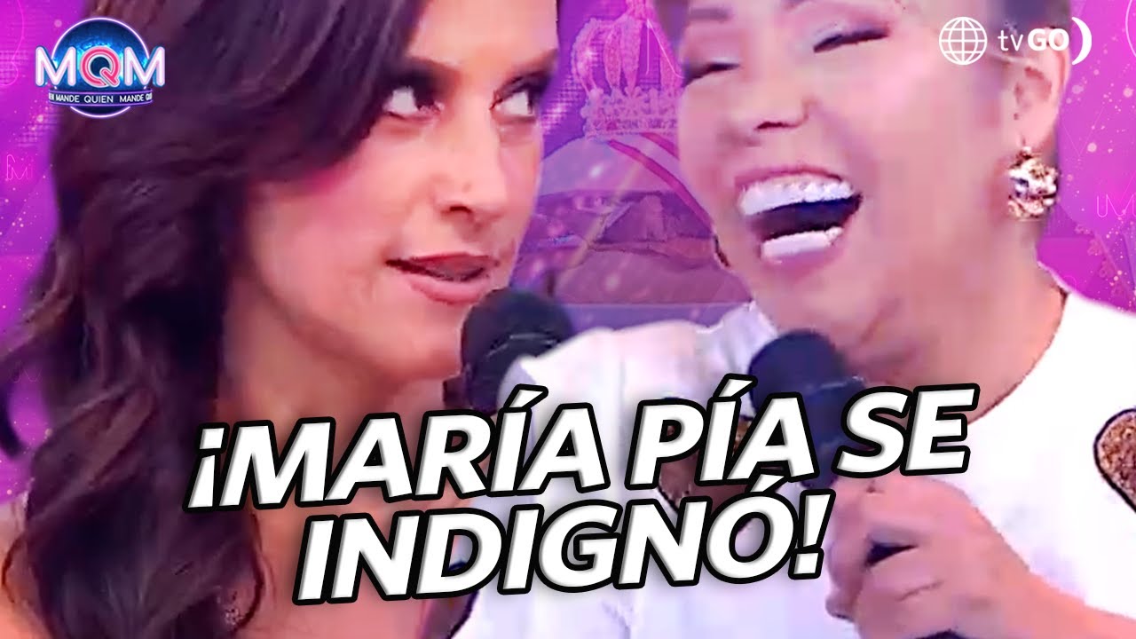 Mande Quien Mande: María Pía se indignó con Susan Ochoa