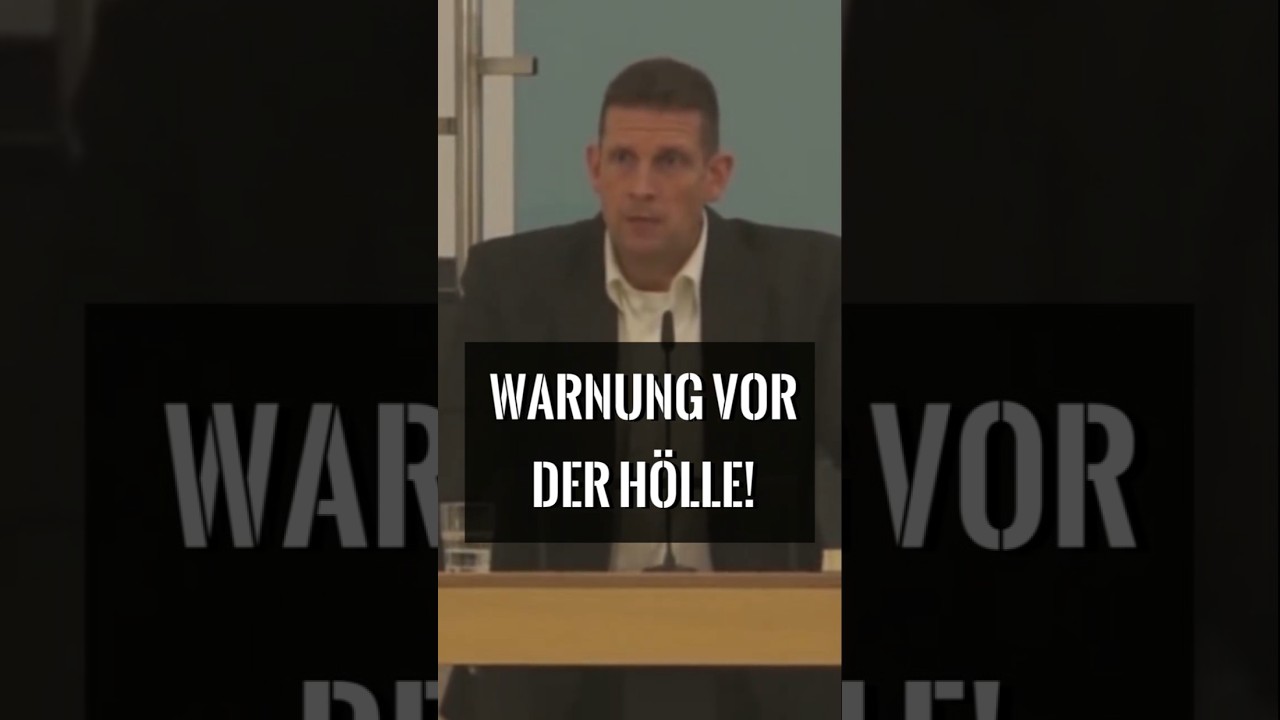 Pastor Olaf Latzel: Warnung vor der H&ouml;lle! #jesus #predigt #endzeit #kirche