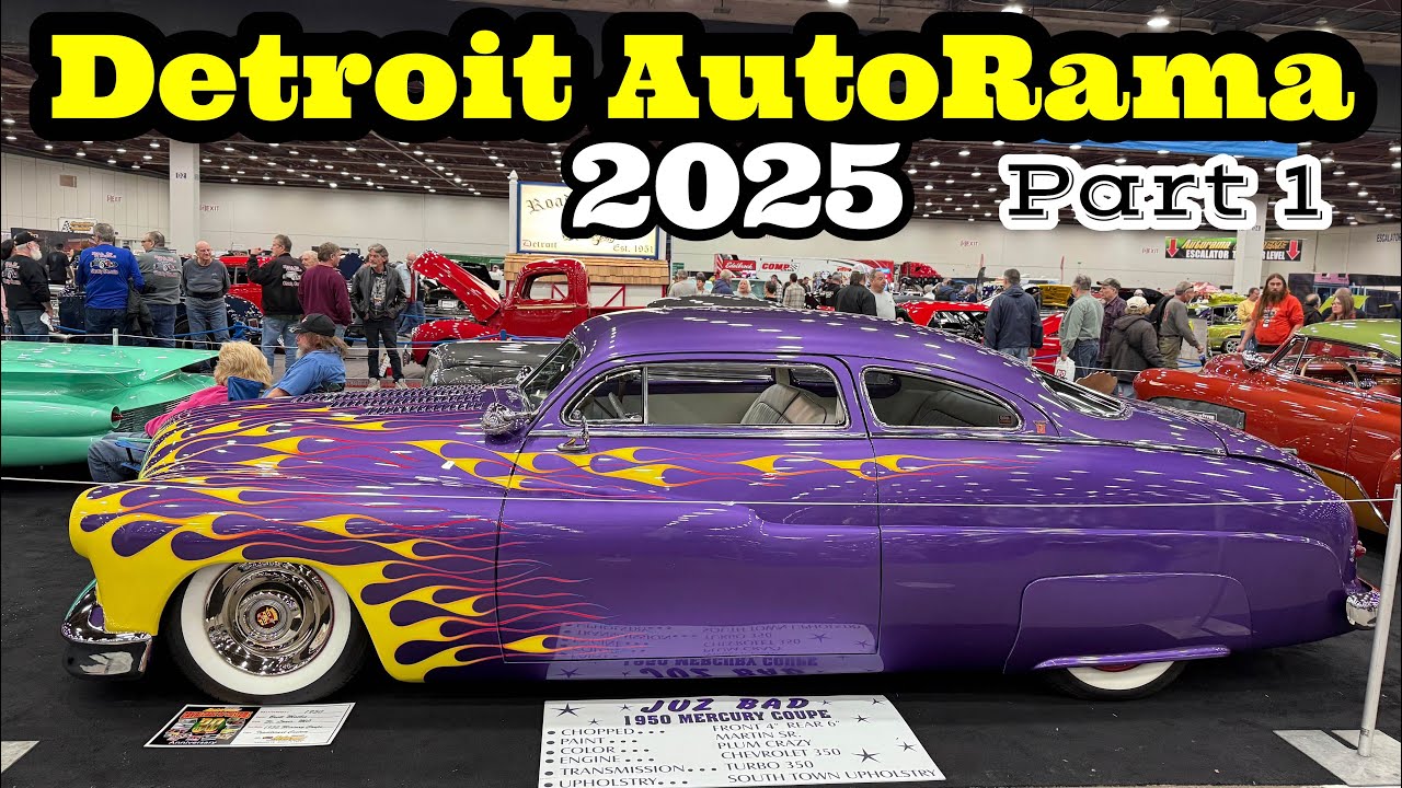 DETROIT AUTORAMA CAR SHOW 2025! - PART 1