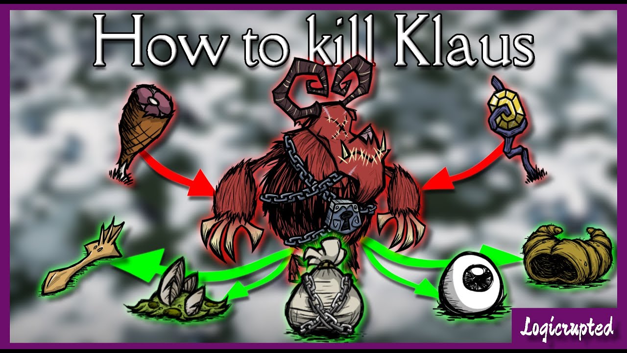 How to kill Klaus in Don't starve together! - Boss guide