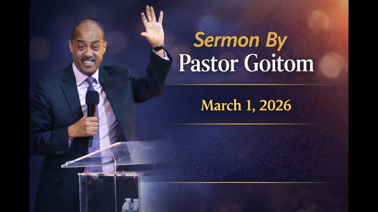 Sermon By Pastor Goitom Gebreyonas Ebenezer Eritrean Church Live Service Sunday 03/01/2026