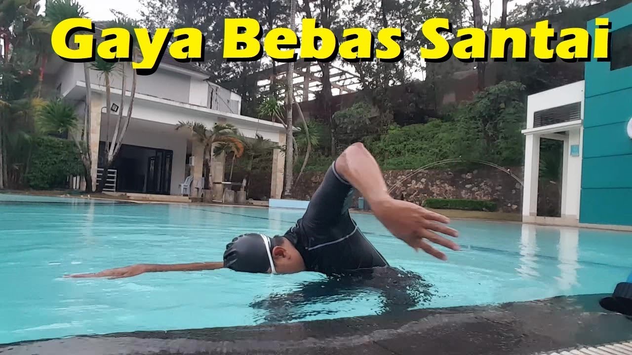 Seri lanjutan tutorial: Berenang gaya bebas santai