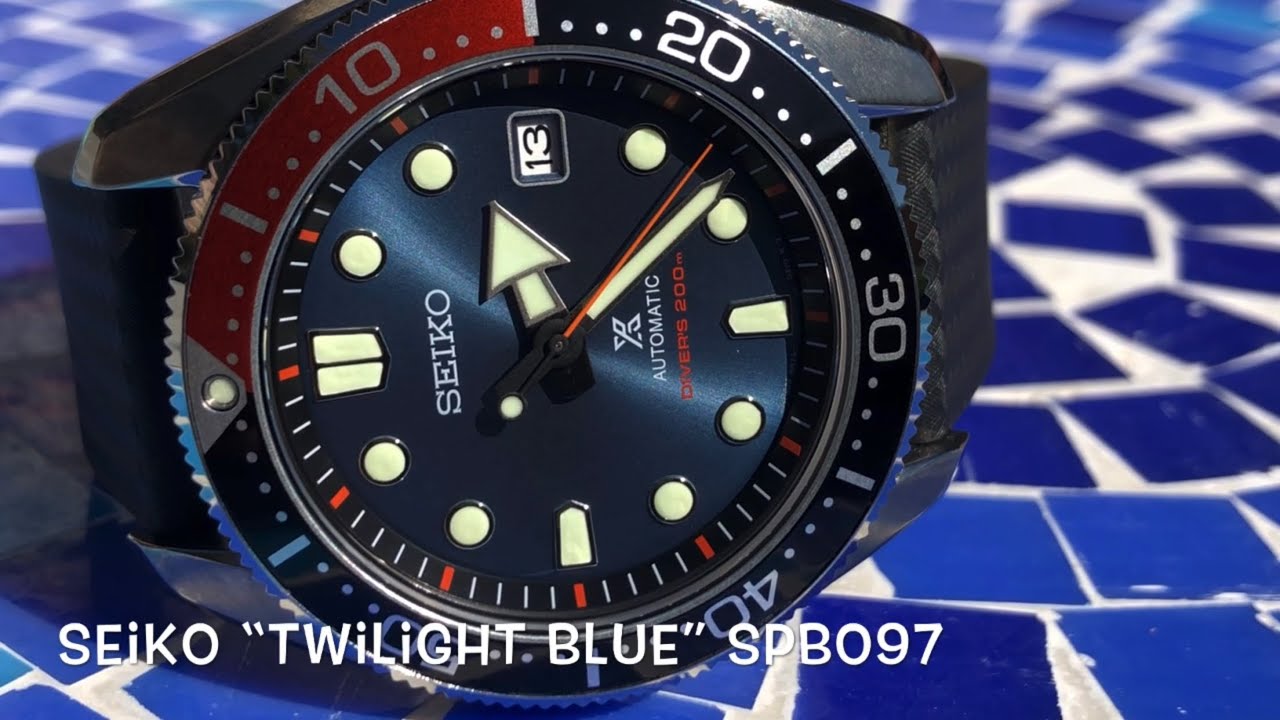 Seiko SPB097 Twilight Blue - Best MM200?