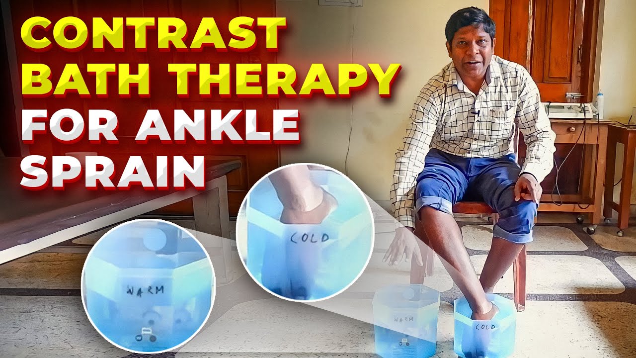 एडी सुजन, दर्द में गर्म ठंडा सेंक कैसे दें. Hot & Cold Water Therapy for #heelpainrelief