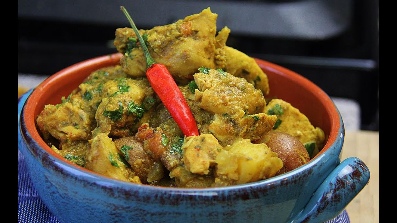 Курица карри с картофелем в мультиварке | CaribbeanPot.com