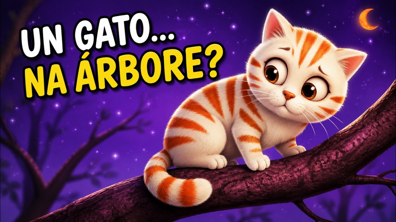 Un gato na árbore 🐱🌳 | Conto infantil en galego | Pablo Albo