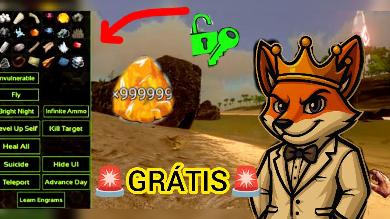 Como Instalar GOD CONSOLE GRATIS no antigo Ark Móbile 2.0 (ATUALIZADO 2026)