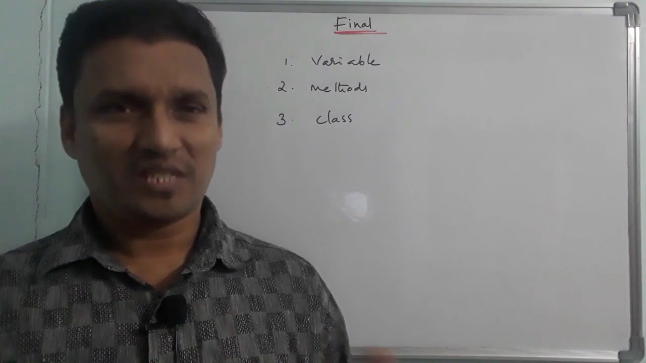Final keyword in Java | Final Keyword in Java with example | Java Programming | in Telugu