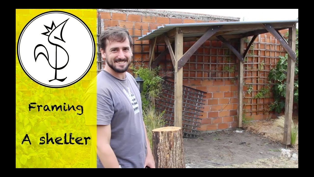 Framing with an actual carpenter : my workshop extention