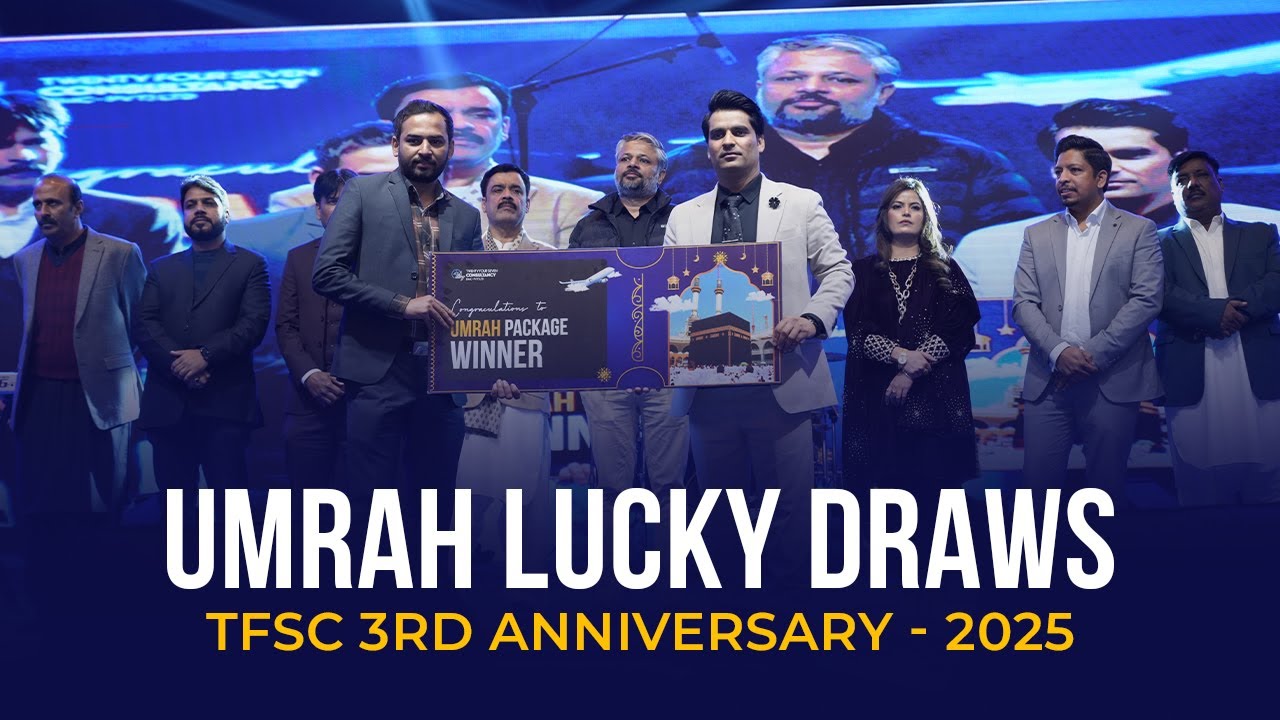 35 Employees Win Umrah Lucky Draw at our 3rd Anniversary Event