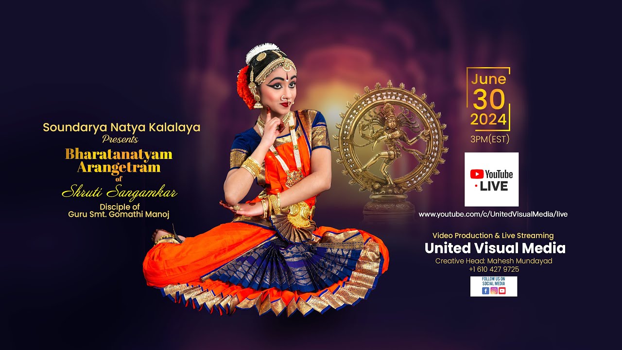 Bharatanatyam Arangetram of Shruti Sangamkar