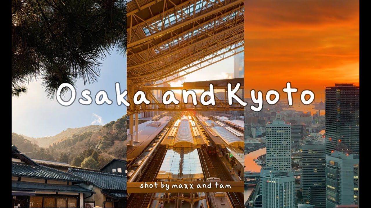 Osaka and Kyoto (December in Japan 2024)