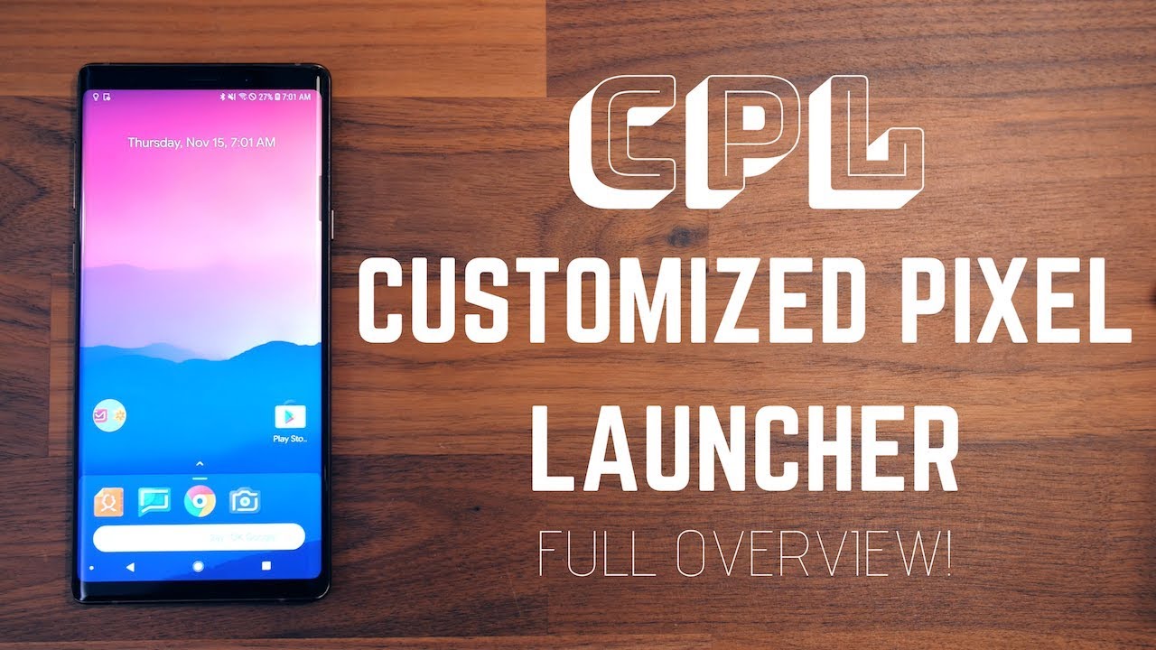 Customized Pixel Launcher Full Overview! [CPL]
