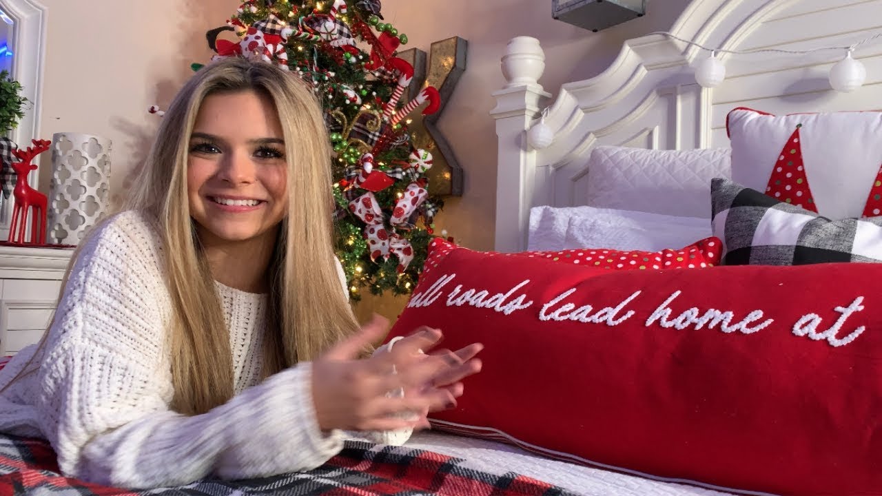 Decorate For Christmas Teenage Daughter's Room | Collab With Crafty Girl