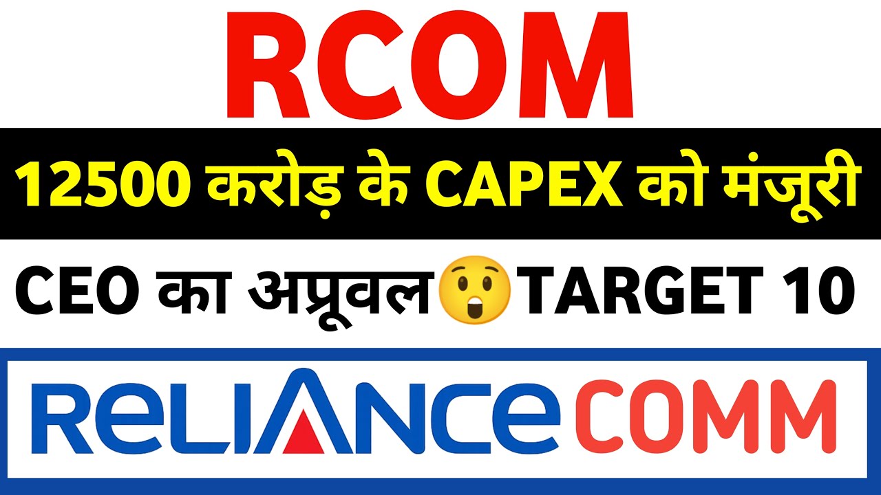 Reliance Communication Share Latest News | Rcom Share Latest News