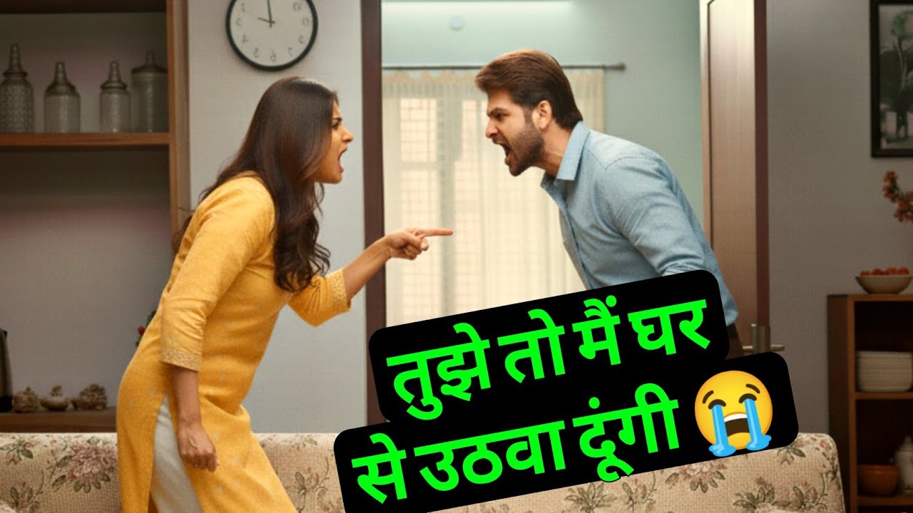 रिश्ता बचाने के लिए पत्नी का गुलाम बन गया , जब उसकी असलियत पता चली.. फिर जो हुआ। Emotional Story
