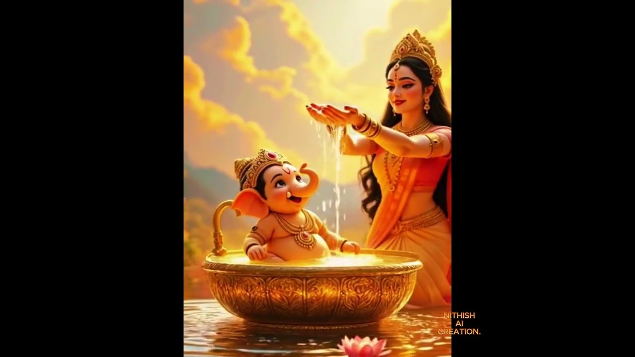 Ganesha Pancharatnam ( NITHISH AI CREATION. )