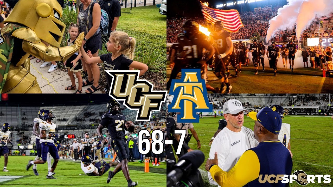 UCF Football: Sights & Sounds from the 68-7 win vs. North Carolina A&T