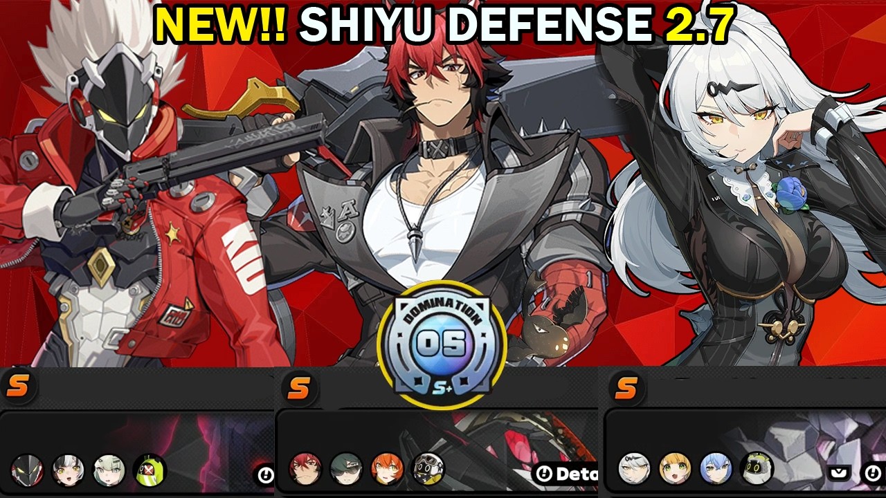 NEW Shiyu Defense! | Billy, Manato & Yixuan! | Node 5 S+ Clear | Zenless Zone Zero ZZZ 2.7