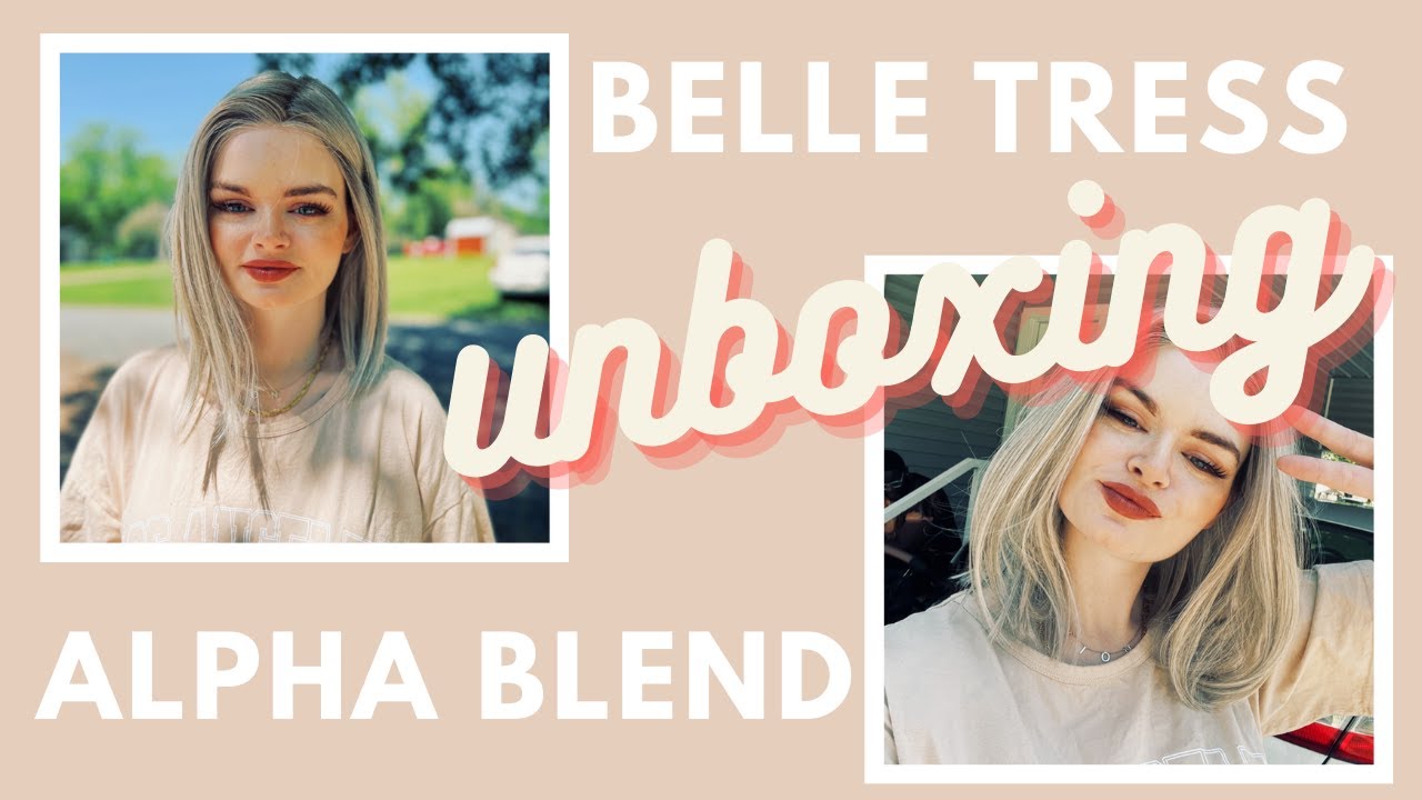 Belle Tress Wig Unboxing | Alpha Blend | Roca Margarita Blonde
