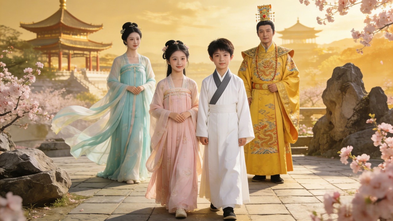 【IndoSub】Kehidupan Putra Mahkota Kecil Dan Teman Kecilnya Sangat Bahagia#minidrama