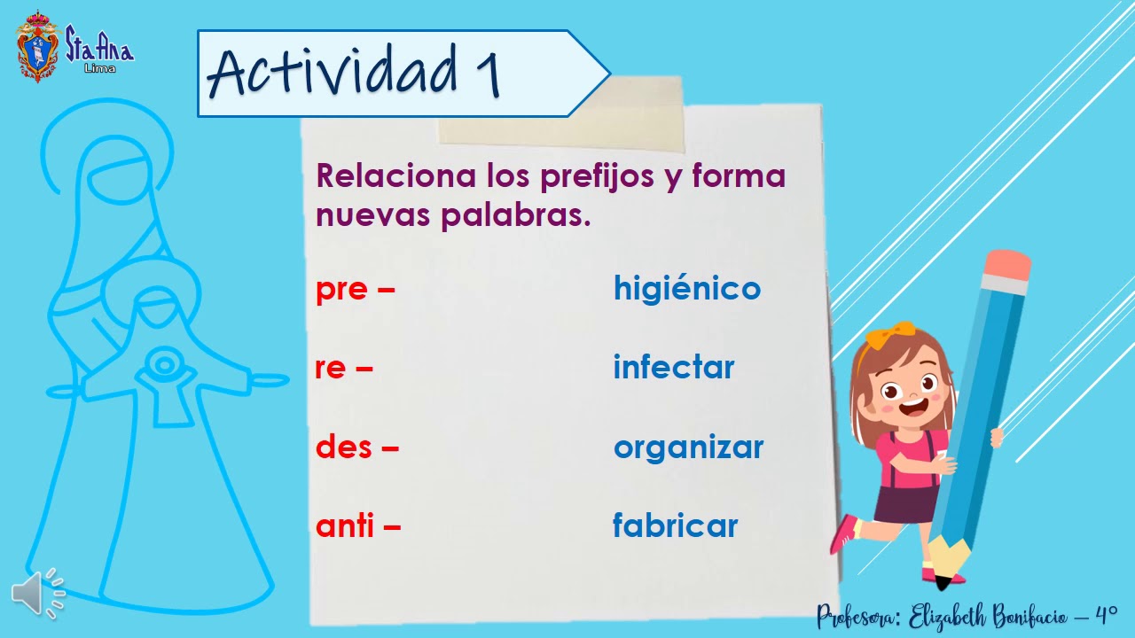 prefijos y sufijos