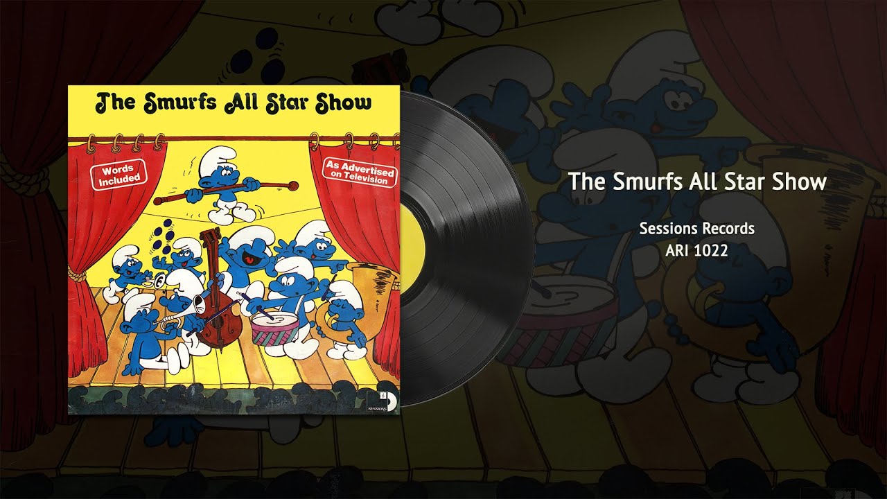 The Smurfs All Star Show (ARI 1022) | Vintage Children's Vinyl Restored