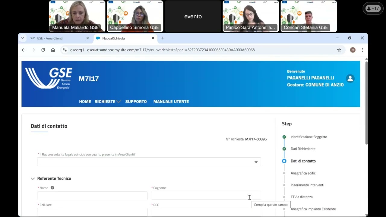 Misura PNRR M.7-I.17 Tavolo tecnico 8 settembre 2025
