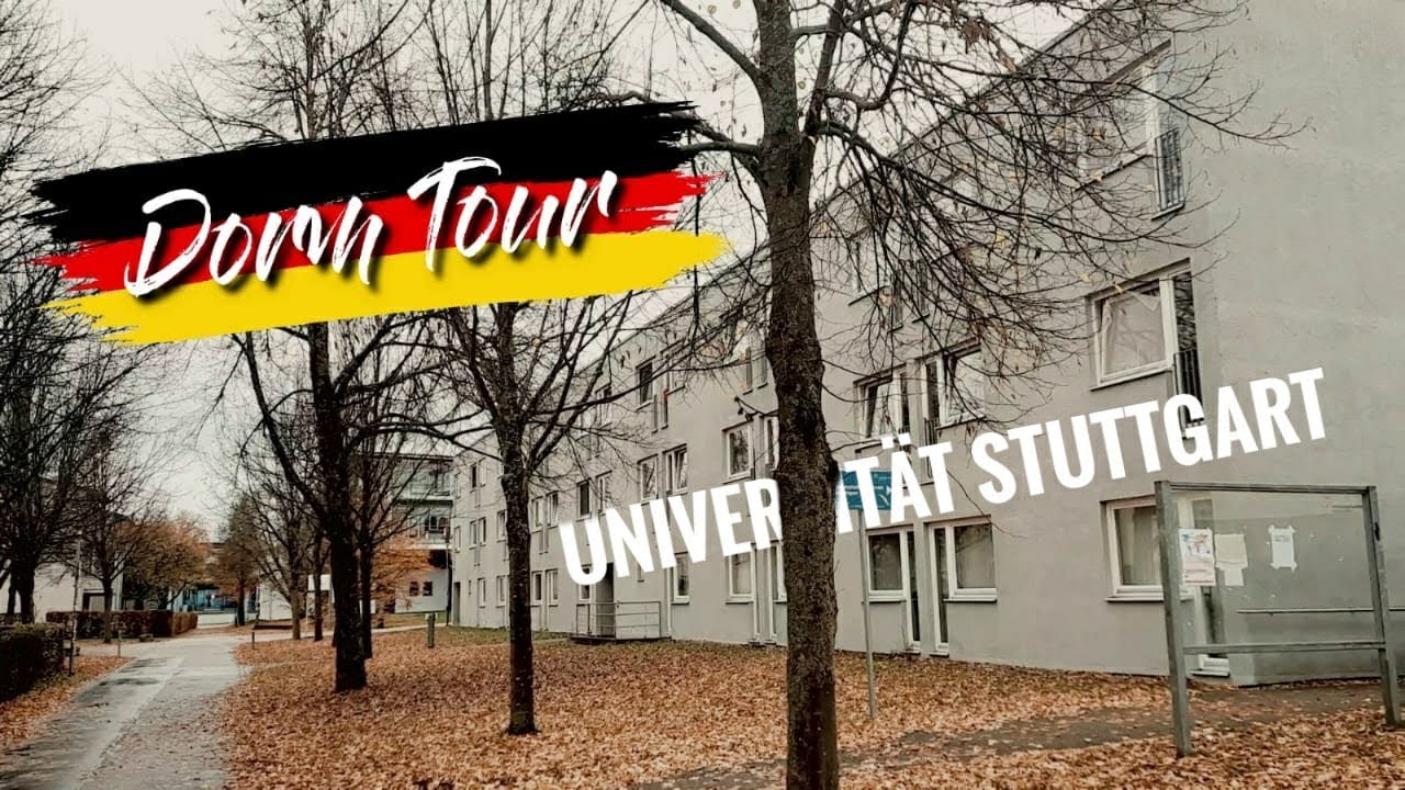 My Student Dorm Room Tour 🏨 | University of Stuttgart 🎓🎓| Stuttgart, Germany 🇩🇪🇩🇪.