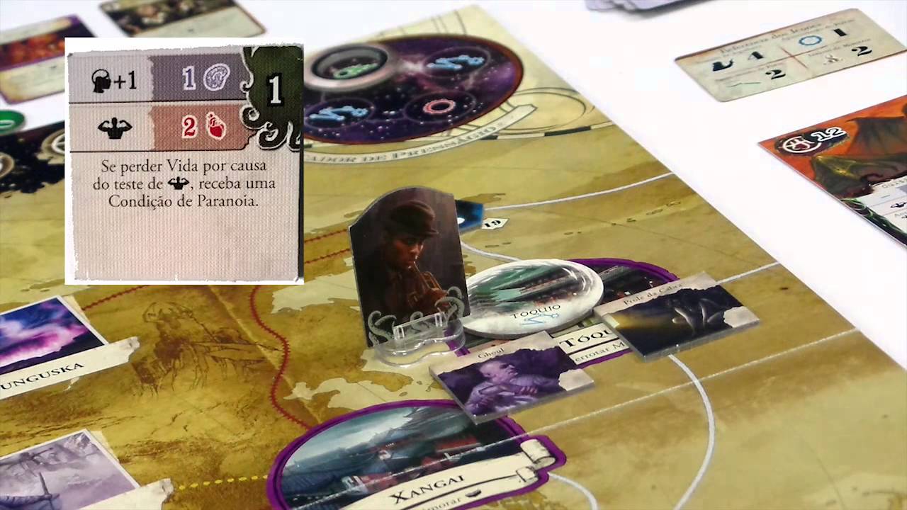 Regras -  Eldritch Horror - BoardQuest