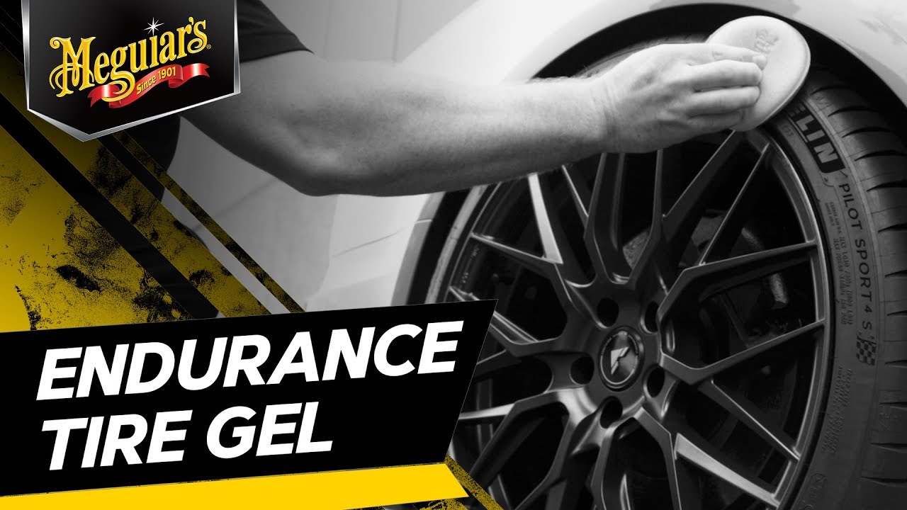 Meguiar's Endurance Tire Gel &ndash; Premium Tire Gel for a Lasting Glossy Shine