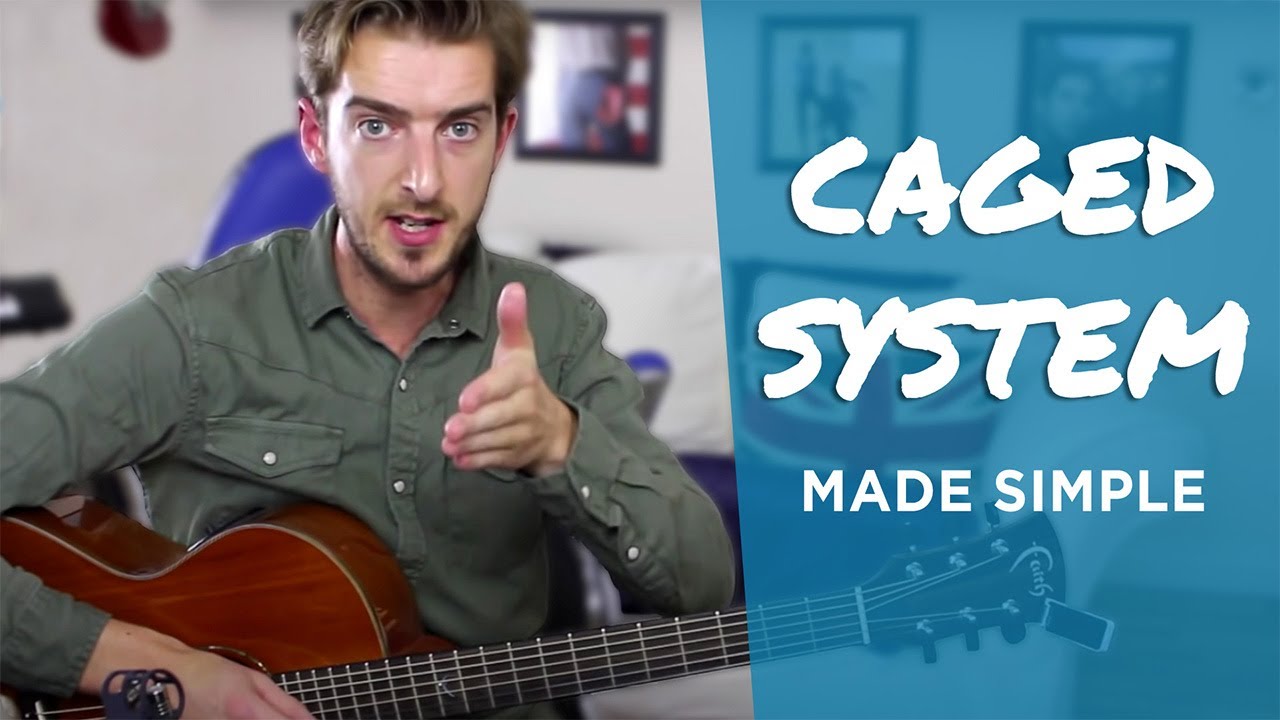 CAGED SYSTEM FOR GUITAR - A Simple Explanation